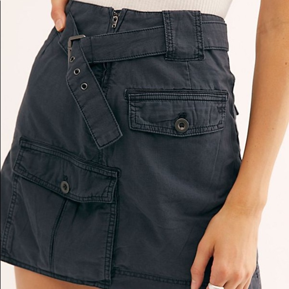 free people utility skirt